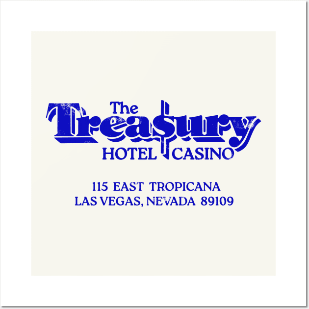 The Treasury Hotel Casino Las Vegas Wall Art by StudioPM71